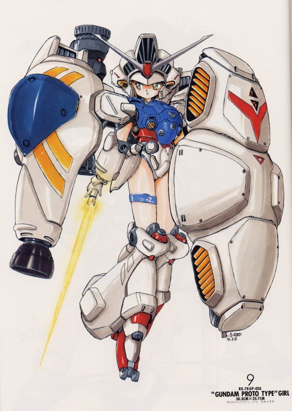 Otaku Gallery  / Art Books / Gundam - Mobile Suit Girls - Mika Akitaka / 008.jpg